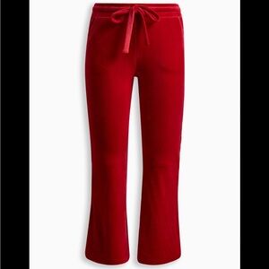 Torrid Women’s Red Velour Joggers